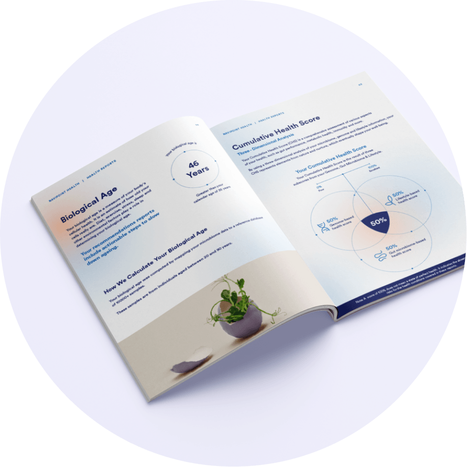 Man writing a report